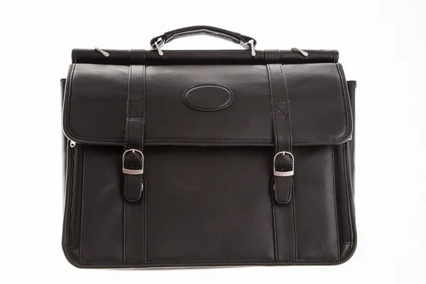 siyah deri evrak çantası