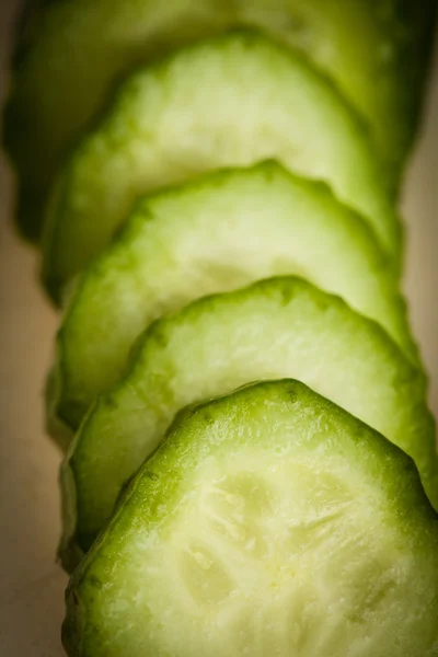 Gurken aus nächster Nähe — Stockfoto