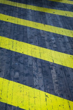 siyah ve sarı tehlike doku ve arka plan