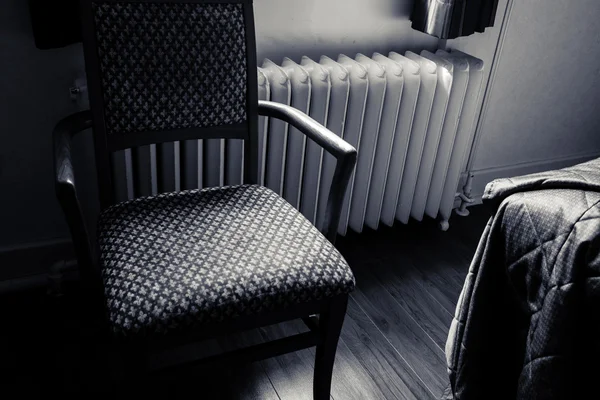 Krzesło pokój hotelu retro — Zdjęcie stockowe
