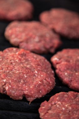 ham hamburger ızgara