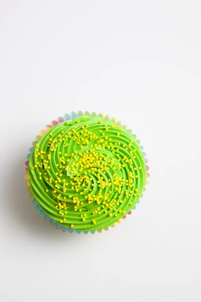 Closeup of a colorful cupcake — Stock Photo, Image