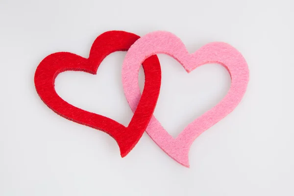 Two hearts — Stock Photo, Image