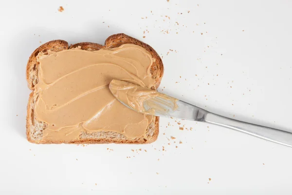 Peanut butter toats Royalty Free Stock Photos