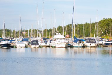 Oslo'deki Marina jacht kulübü