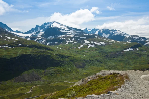 Senderismo en Noruega — Foto de Stock