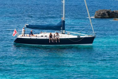 tatilinizin Malta mavi lagün içinde