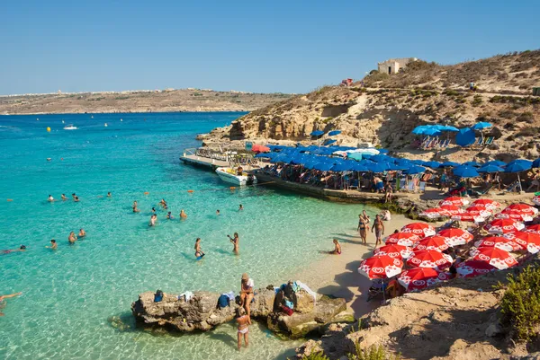 Blue lagoon beach — Stock Photo, Image