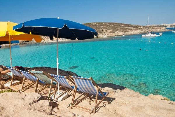 Blue Lagoon Beach — Stok fotoğraf