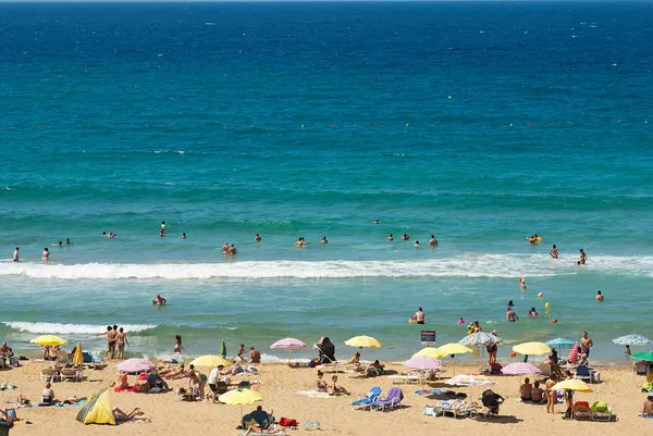 Luxe zand strand in malta — Stockfoto