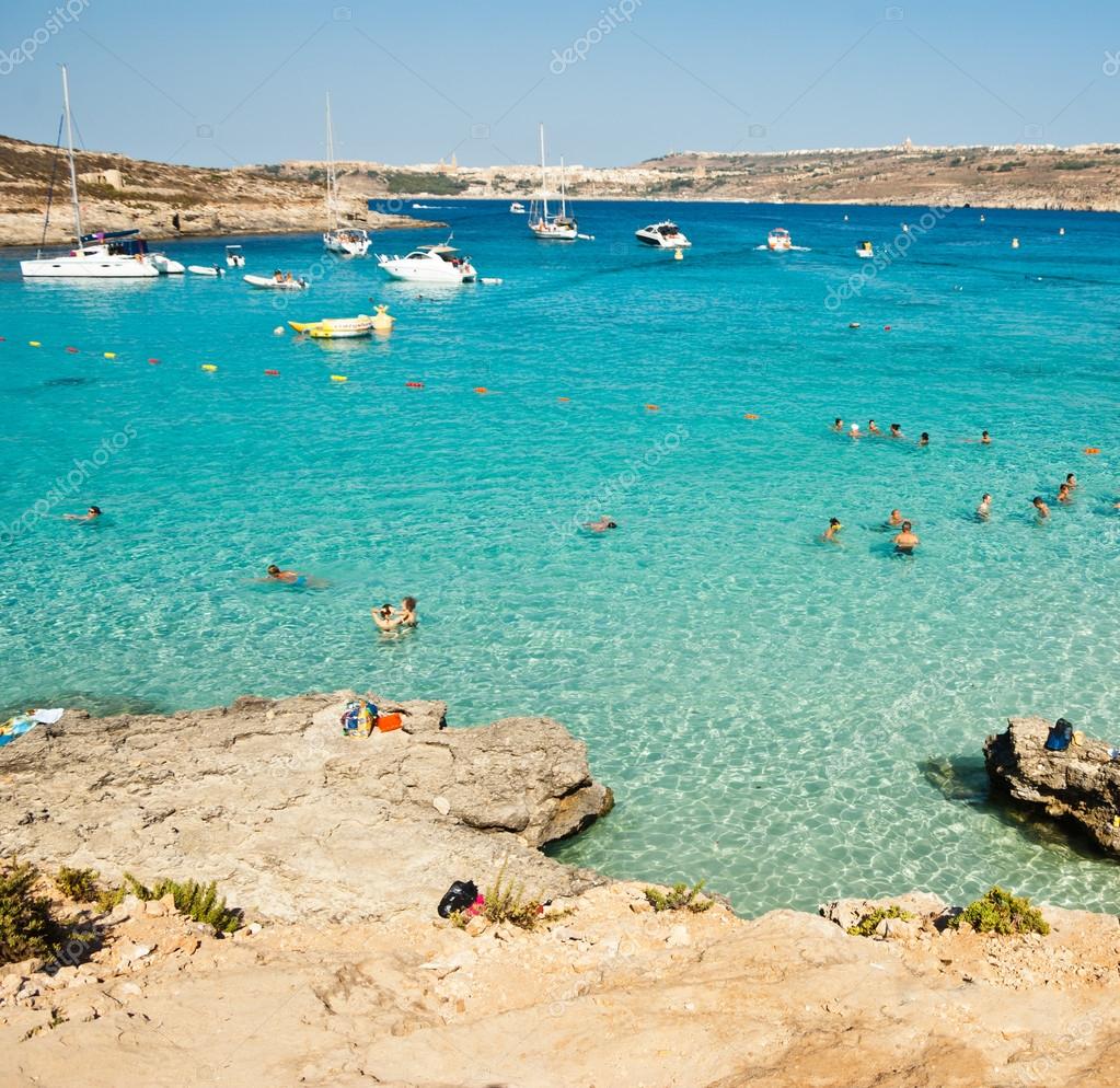 Blue lagoon beach Stock Photo by ©lusia83 12843204