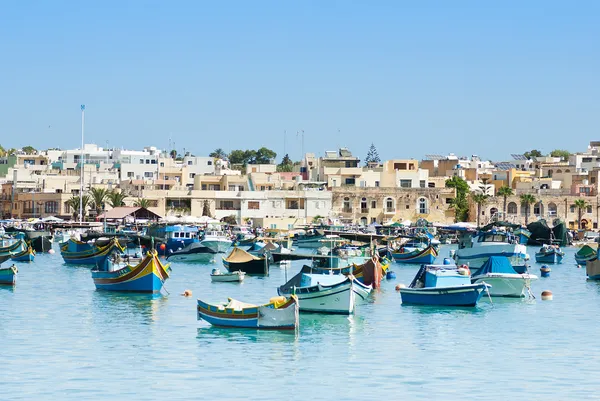 Fishing village of Marsaskala, Malta — Stock Photo, Image