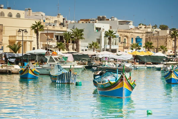 Fishing village of Marsaskala, Malta — Stock Photo, Image