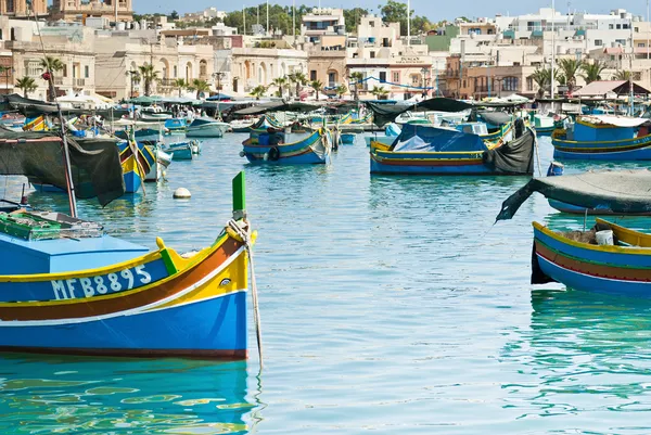 Fishing village of Marsaskala, Malta — Stock Photo, Image