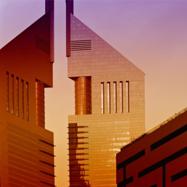 aşağı şehrin mimari modern dubai