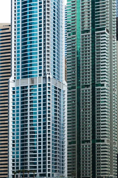Dubai skyscrapers — Stock Photo, Image