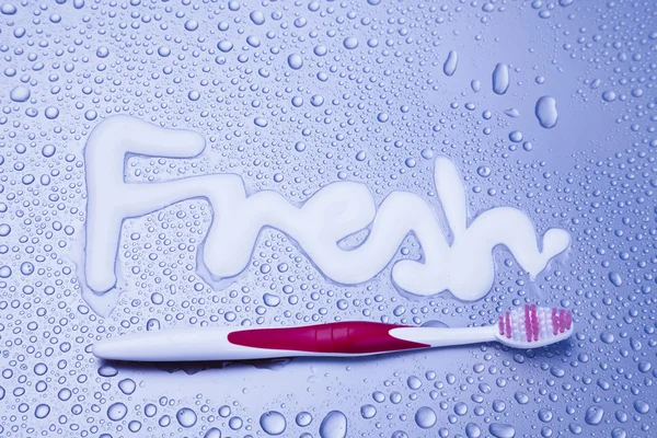 Fresh breath concept with tootbrushes — Stock Photo, Image