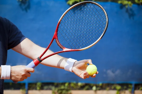 Tennisbaan — Stockfoto