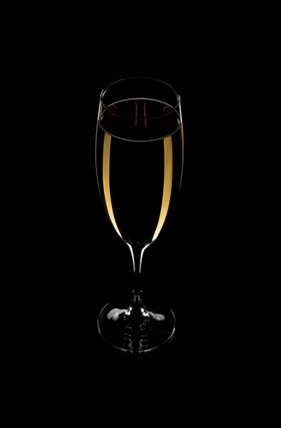 Glas Luxus-Champagner zurückhaltend Foto — Stockfoto