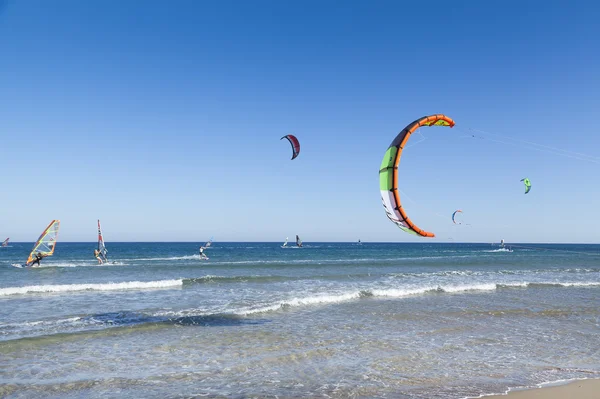 Kitesurfen — Stockfoto