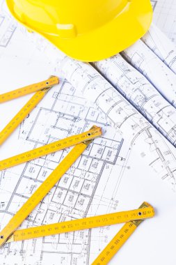 mimari çizim ve inşaat araçları