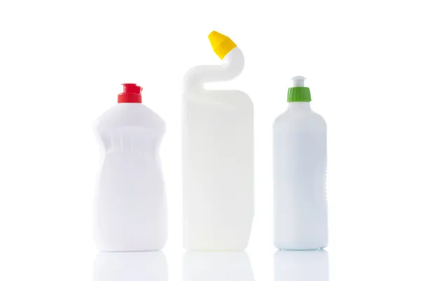 Cleaning detergents closeup — Stock Photo, Image