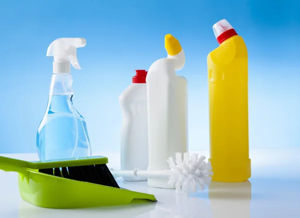 Detergentes para limpeza — Fotografia de Stock