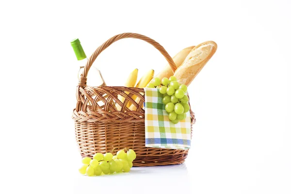 Vinprovning och sommar picknick koncept — Stockfoto