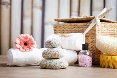 Spa ve Başak öğeleri, zen taşlar