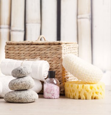 Spa ve Başak öğeleri, zen taşlar