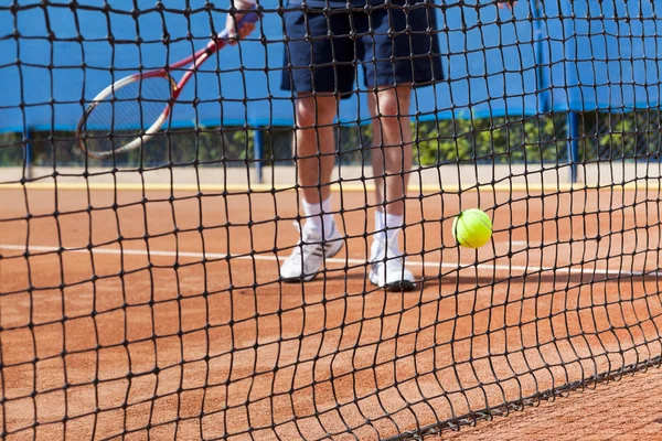 Gra w tenisa — Zdjęcie stockowe
