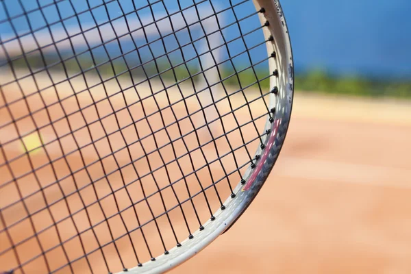 Raqueta de tenis, equipo deportivo —  Fotos de Stock