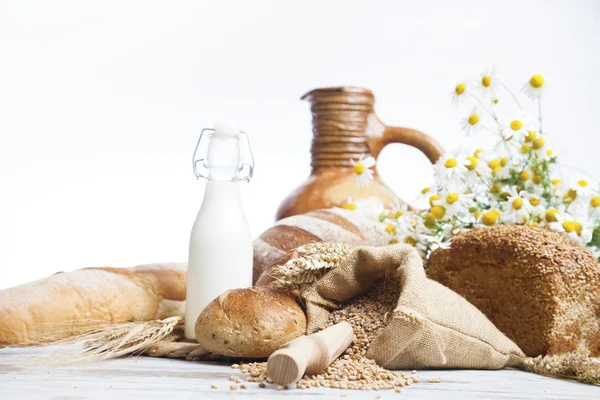 Bäckerei Brot und Brötchen — Stockfoto