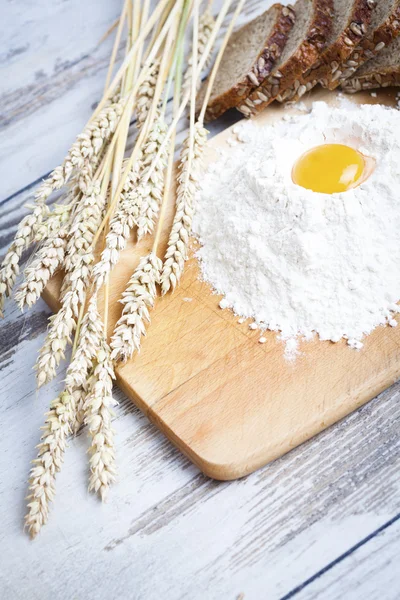 Home bread baking — Stock Photo, Image