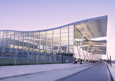 Polonya terminal modern wroclaw Havaalanı