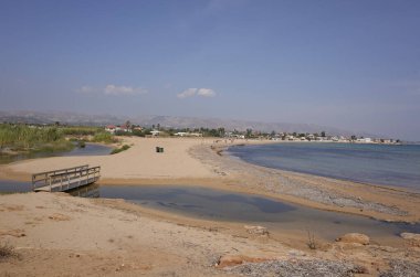 Calabernardo, İtalya - 15 Eylül 2021 Calabernardo Sahili