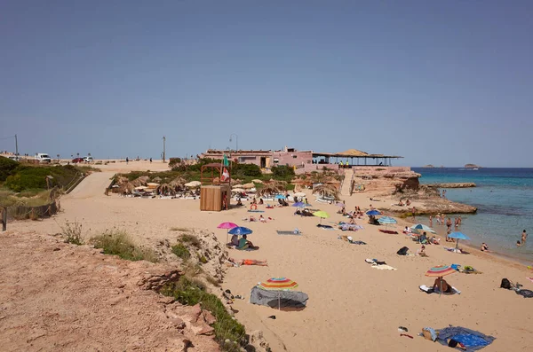 Ibiza Espanha Junho 2022 Vista Platges Comte — Fotografia de Stock