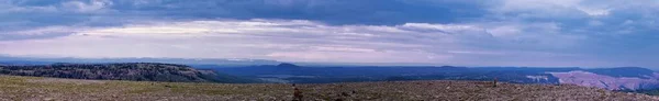 Brian Head Peak Sonnenuntergang Panoramablick Vom Markagunt Plateau Dixie National — Stockfoto