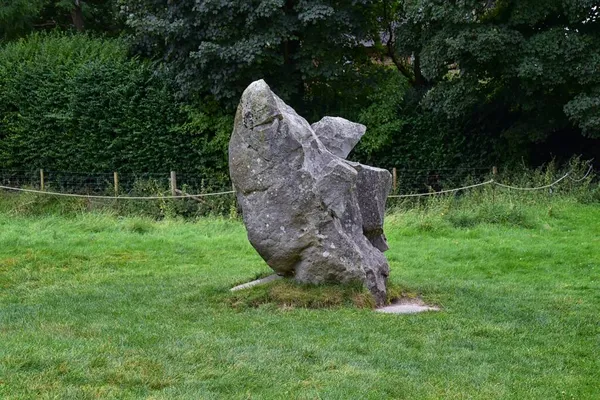 Ngiltere Nin Güneybatısındaki Wiltshire Bulunan Avebury Stone Circle Henge Anıtı — Stok fotoğraf