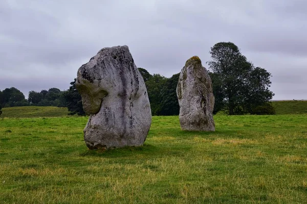 Monumento Avebury Stone Circle Henge Wiltshire Suroeste Inglaterra Uno Los — Foto de Stock