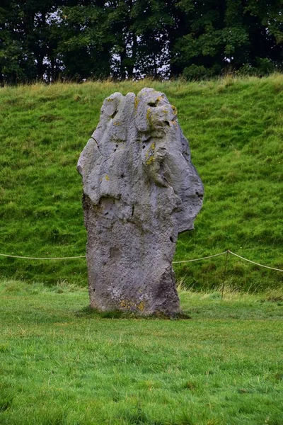 Avebury Stone Circle Henge Monumento Wiltshire Sudoeste Inglaterra Dos Maiores — Fotografia de Stock