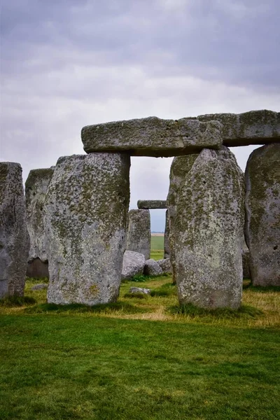 Stonehenge Prehistoric Monument Salisbury Plain Wiltshire England United Kingdom September Stock Image