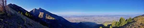 Monte Nebo Wilderness Peak 933 Pies Senderismo Con Vistas Panorámicas — Foto de Stock