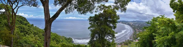 Jaco Strand Meer Stadt Und Aussicht Costa Rica Von Miro — Stockfoto