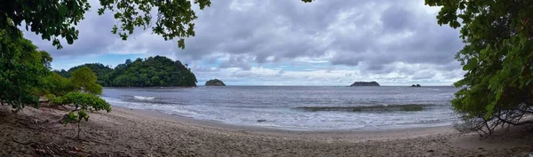 Beach Views Tropical Manuel Antonio National Park Costa Rica Central — Stock Photo, Image