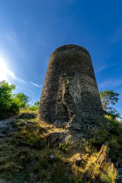 Ruins of Sychrov Castle - historical city Rabstejn nad Strelou near Manetin in Region Pilsen - Czech Republic, Europe
