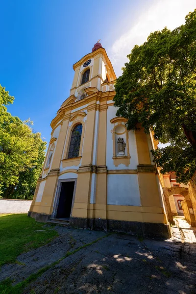 Church Our Lady Seven Sorrows Czech Historical City Rabstejn Nad — Foto de Stock
