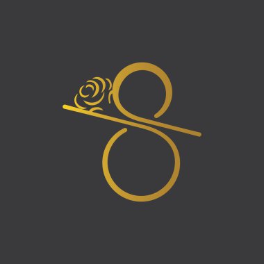 Sonsuzluk 8 sembolü vektör illüstrasyon tasarımı. Vektör illüstrasyon EPS.8 EPS.10