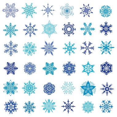 Vektör Kar Taneleri Kümesi