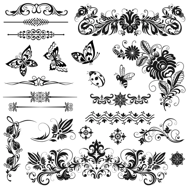 tasarım vektör grafik öğeleri kümesi